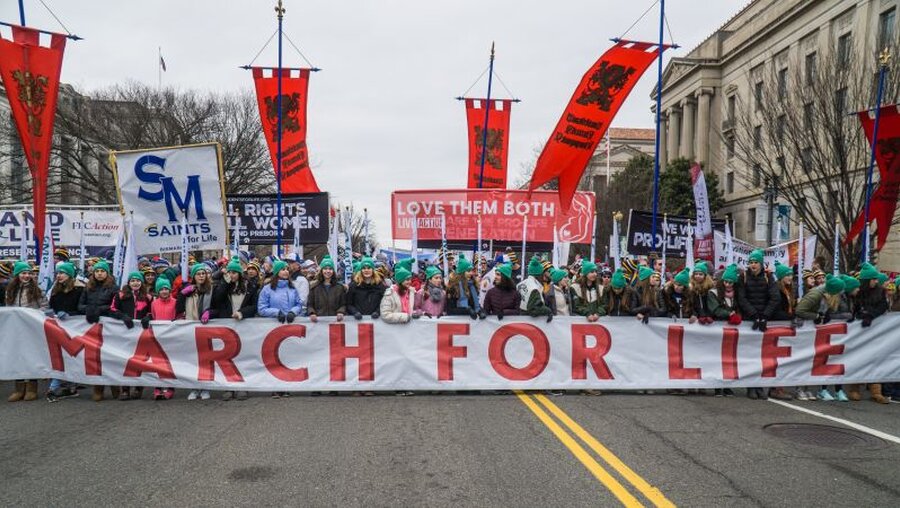 Abtreibungsgegner demonstrieren in Washington - "March for Life" (24.01.2020) / © Steve Sanchez Photos (shutterstock)