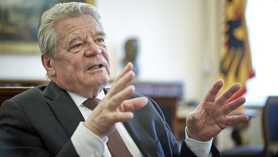 Altbundespräsident Joachim Gauck / © Werner Schüring (KNA)