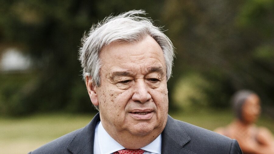 Antonio Guterres, Generalsekretär der Vereinten Nationen / © Roni Rekomaa (dpa)