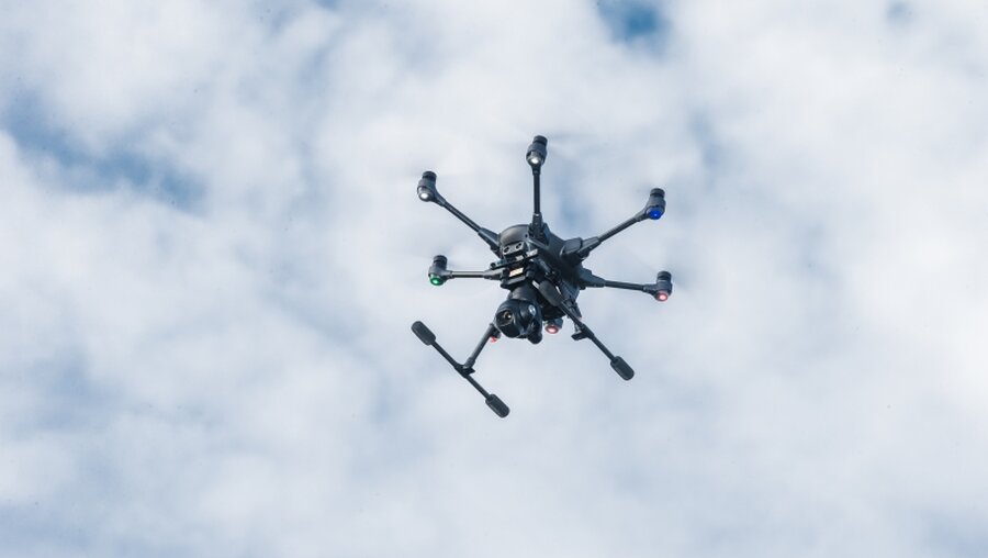 Drohne löst Polizei-Einsatz nahe Vatikan aus / © Markus Scholz (dpa)