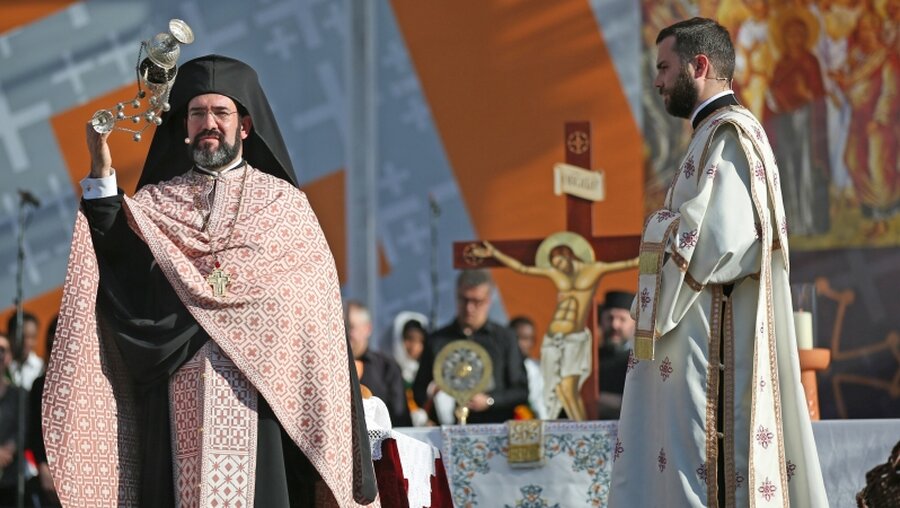 Emmanuel Sfiatkos ist jetzt Bischof / © Markus Nowak (KNA)