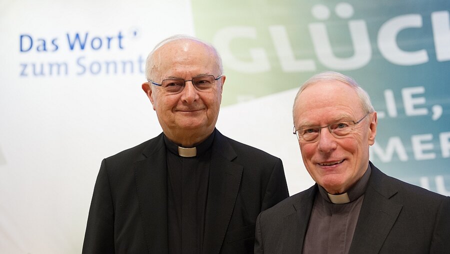 Erzbischof Zollitsch und Hamburgs Erzbischof Thissen (dpa)