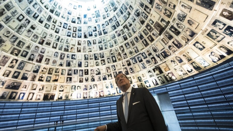 NRW-Ministerpräsident Armin Laschet besucht Gedenkstätte Yad Vashem / © R. Sondermann (Land NRW)