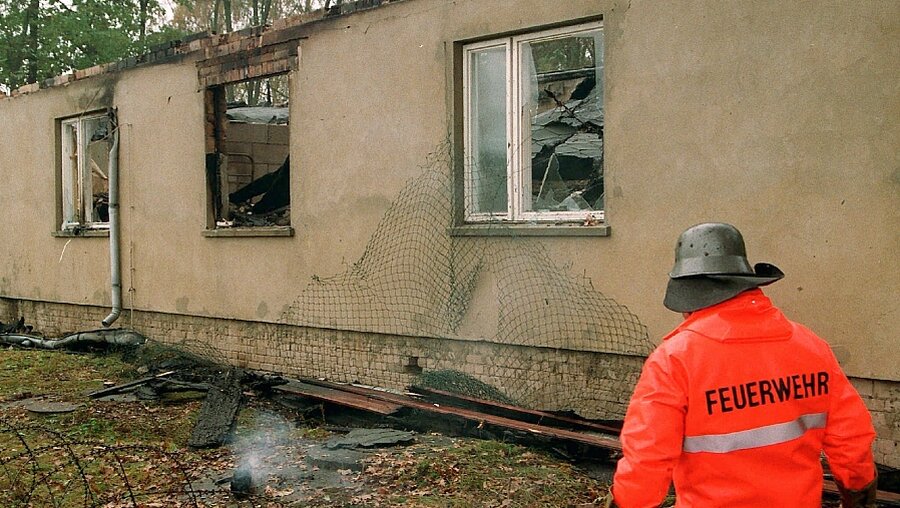 Anschlag auf Asylbewerberheim in Dolgenbrodt (dpa)