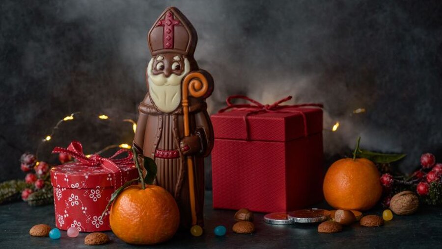 Beliebte Nascherei: Ein Schokoladen-Nikolaus / © Nika Art (shutterstock)