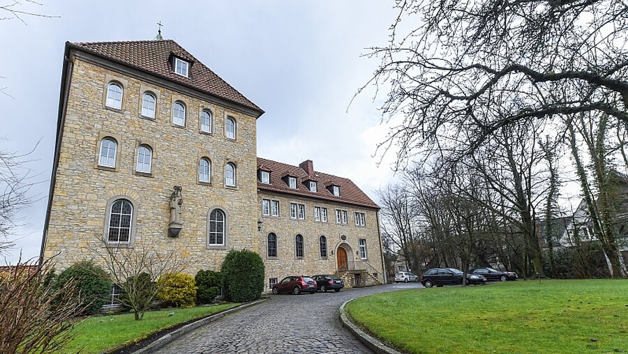 Kloster der Benediktinerinnen vom Heiligsten Sakrament in Osnabrück. / © Elisabeth Schomaker (KNA)