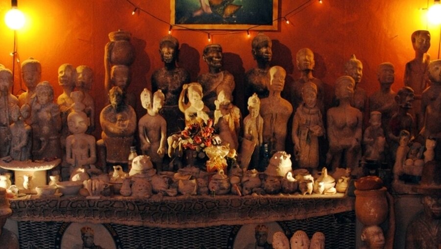 Benin: Viele Menschen sind Anhänger der Voodoo-Religion / © N.N. (KNA)