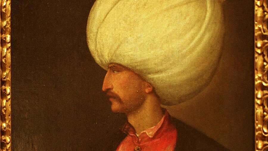 Bildnis des Sultans Süleyman / © Harald Oppitz (KNA)