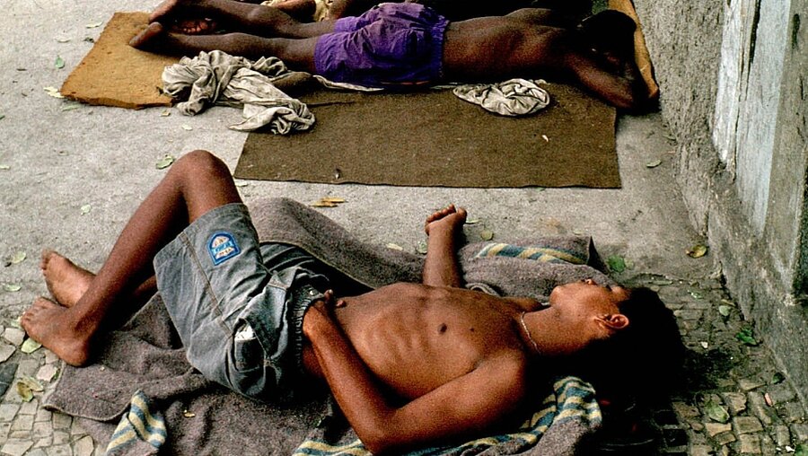 Straßenkinder in Brasilien (KNA)
