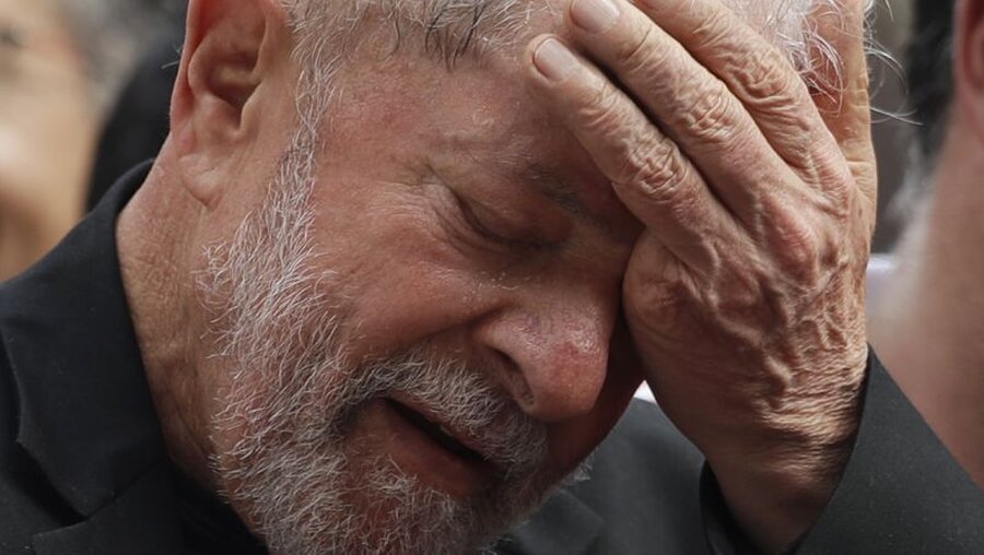 Brasiliens Ex-Präsident Lula / © Nelson Antoine (dpa)