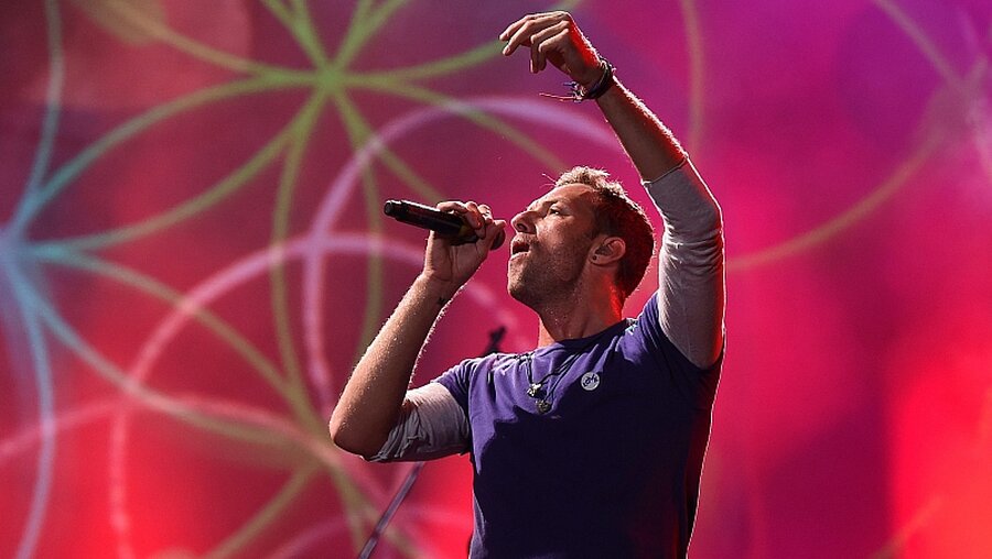 Coldplay-Sänger Chris Martin / © Dan Peled (dpa)