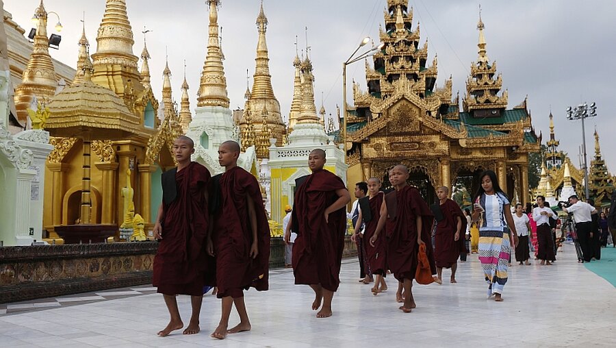 Buddhistische Mönche / © Paul Haring (KNA)