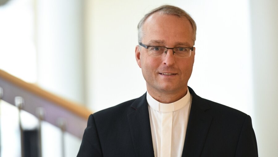 Landesbischof Carsten Rentzing / © Harald Oppitz (KNA)