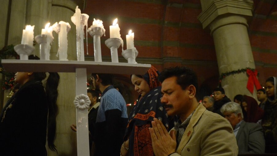 Christen in Pakistan / © Rana Sajid Hussain (dpa)