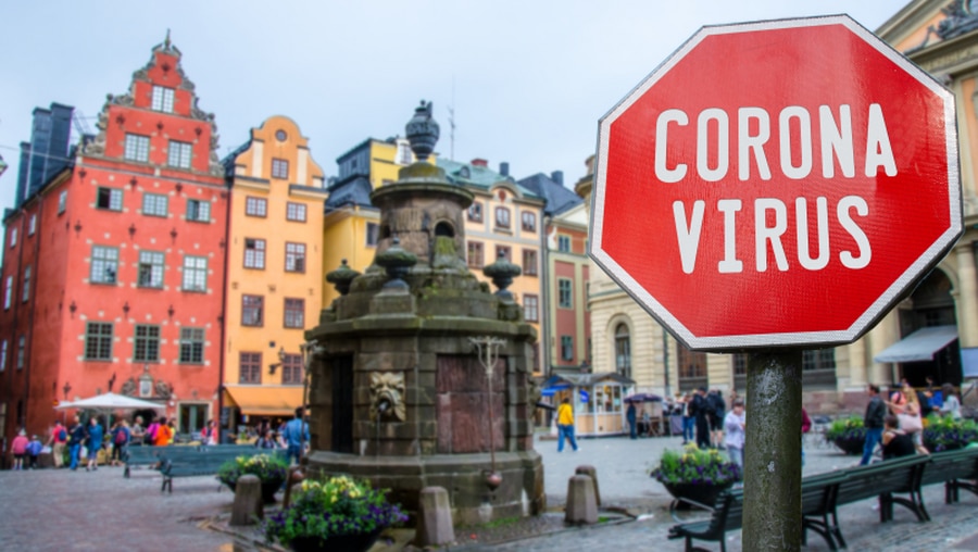 Corona-Hotspot Stockholm / © Maria Vonotna (shutterstock)
