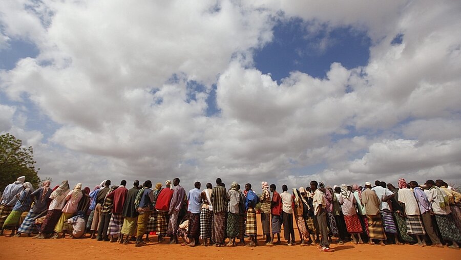 Flüchtlinge im Lager Dadaab / © Kurokawa (dpa)