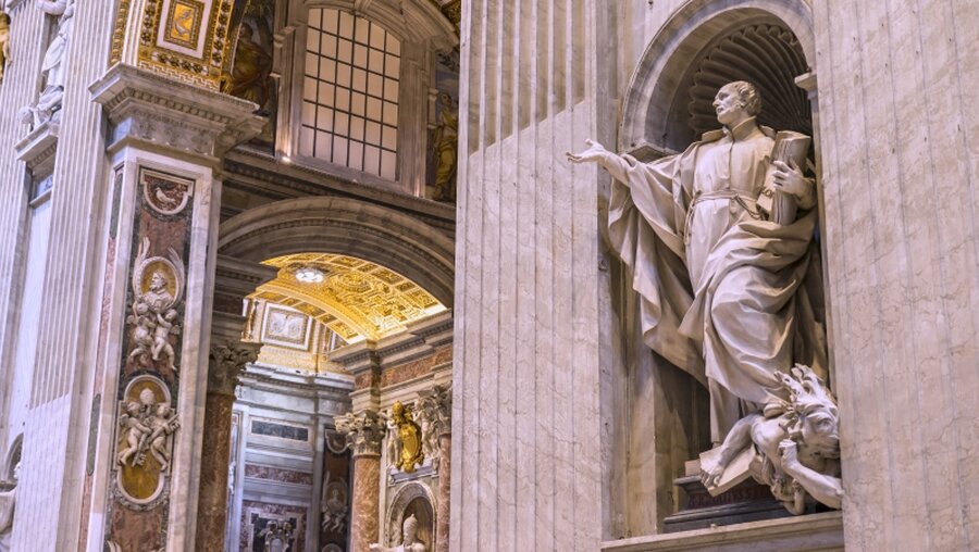 Darstellung des Heiligen Ignatius von Loyola im Petersdom / © Vasilii L (shutterstock)