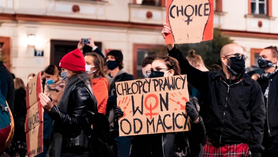 Demonstration von Abtreibungsbefürwortern in Polen / © Salvatore Allotta (shutterstock)