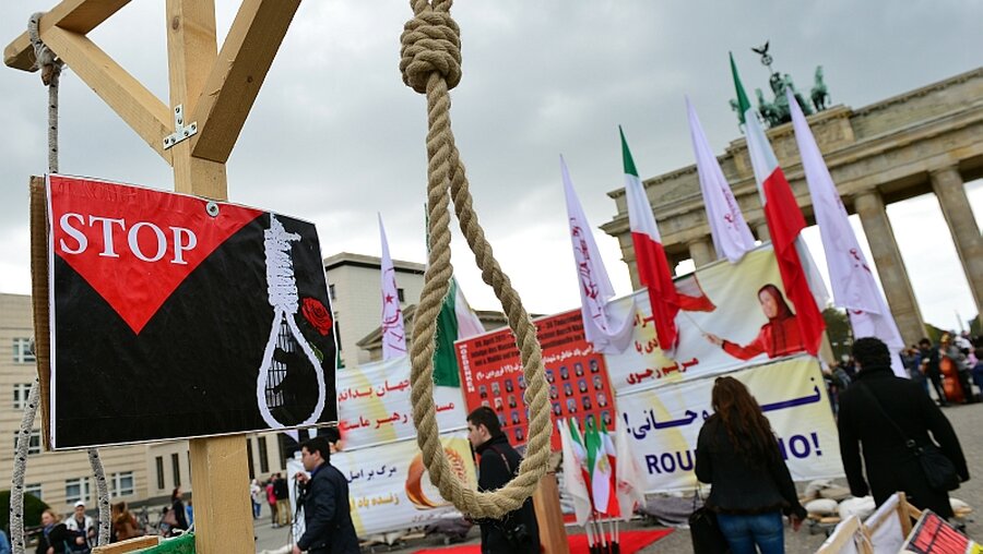 Proteste gegen die Todesstrafe / © Maurizio Gambarini (dpa)