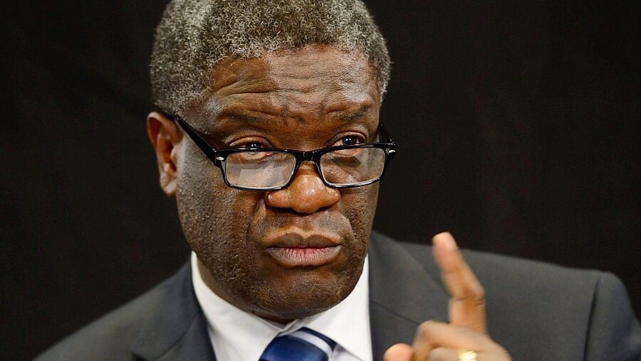 Denis Mukwege erhält den Friedensnobelpreis / © Henrik Montgomery (dpa)