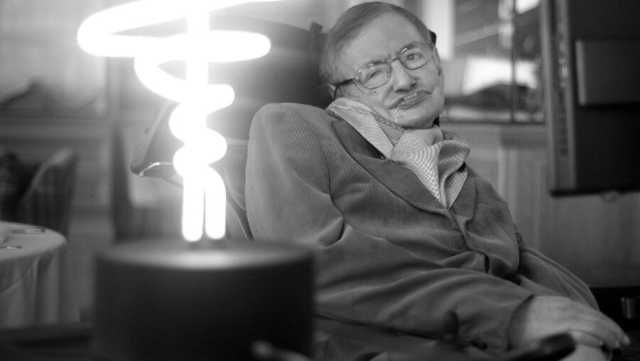Der Astrophysiker Stephen Hawking ist in seinem Haus in Cambrige verstorben / © Philip Toscano (dpa)