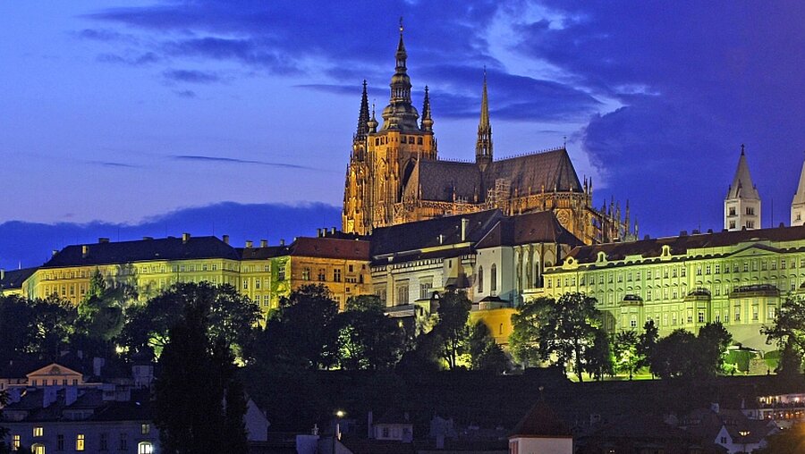 Der Sankt Veitsdom in Prag / © Markus Nowak (KNA)