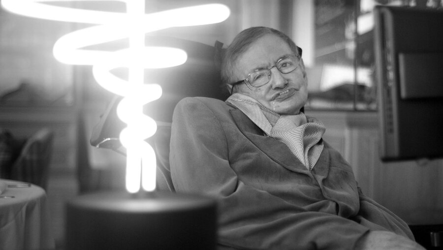 Der verstorbene Physiker Stephen Hawking / © Philip Toscano (dpa)