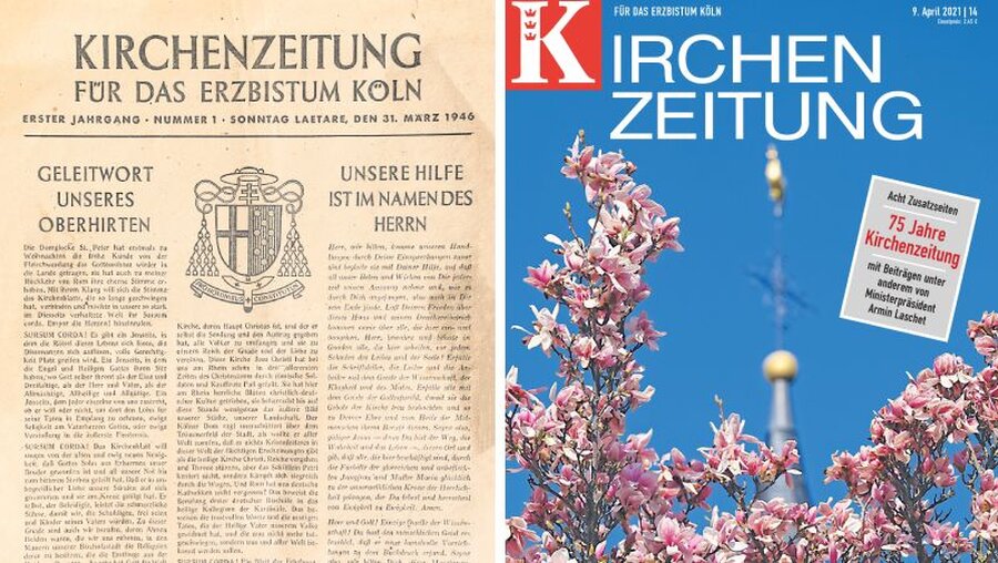 Die Kölner Kirchenzeitung feierte 2021 75. Geburtstag / © Kölner Kirchenzeitung (Kirchenzeitung Koeln)