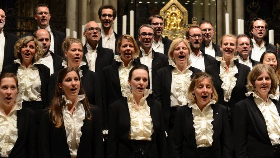Die Missa solemnis mit dem Vokalensemble Kölner Dom gilt als einer der Höhepunkte im Beethoven-Jahr / © Beatrice Tomasetti (DR)