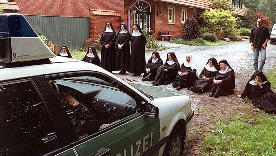 Der Protest der Nonnen des Klosters Dinklage (KNA)