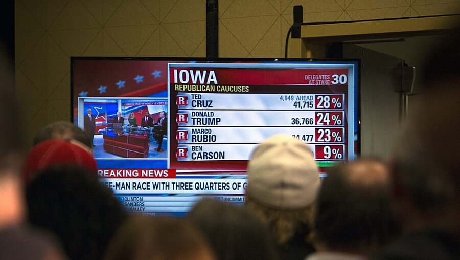 Ergebnisse der US-Präsidentschaftsvorwahlen / © John Taggart (dpa)