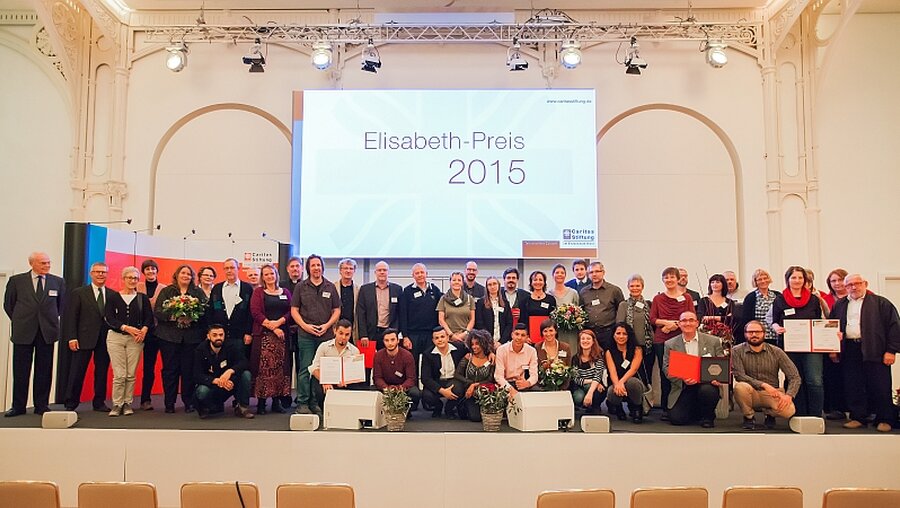 Preisträger des Elisabeth-Preises 2015 / © Martin Karski (CaritasStiftung im Erzbistum Köln)