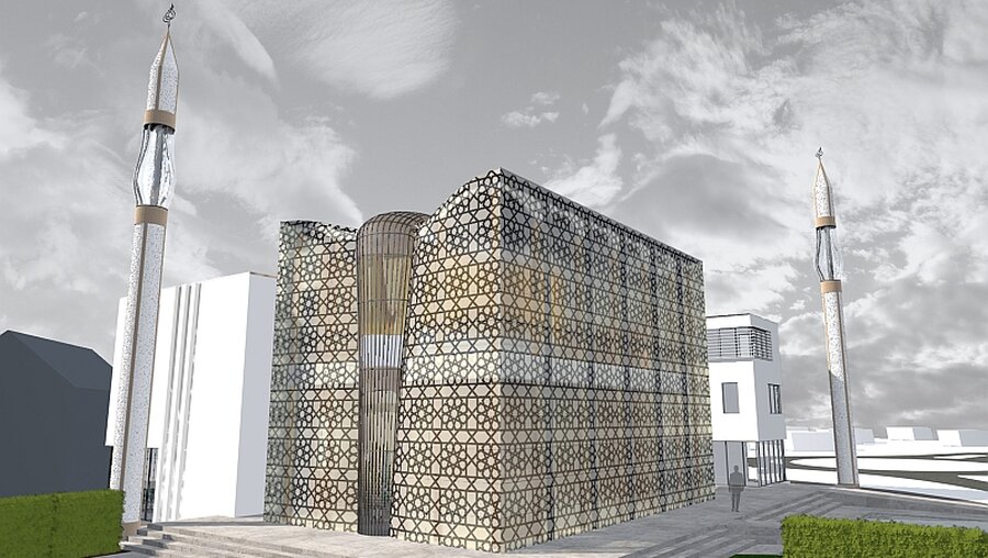 Entwurf der Moschee in Norderstedt / © Selcuk Ünyilmaz  (KNA)