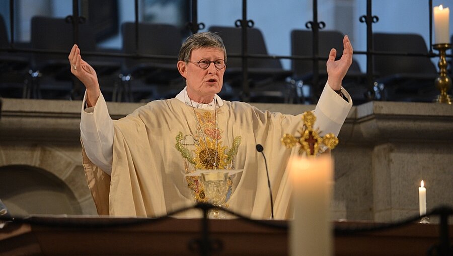 Erzbischof Kardinal Woelki feiert immer zum Auftakt der Pädagogischen Woche Eucharistie / © Beatrice Tomasetti (DR)