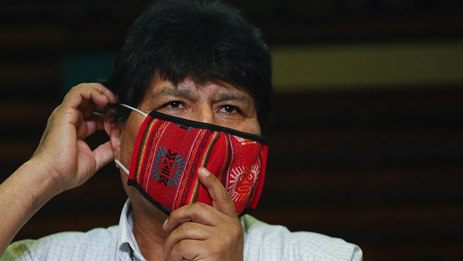 Evo Morales / © Natacha Pisarenko (dpa)