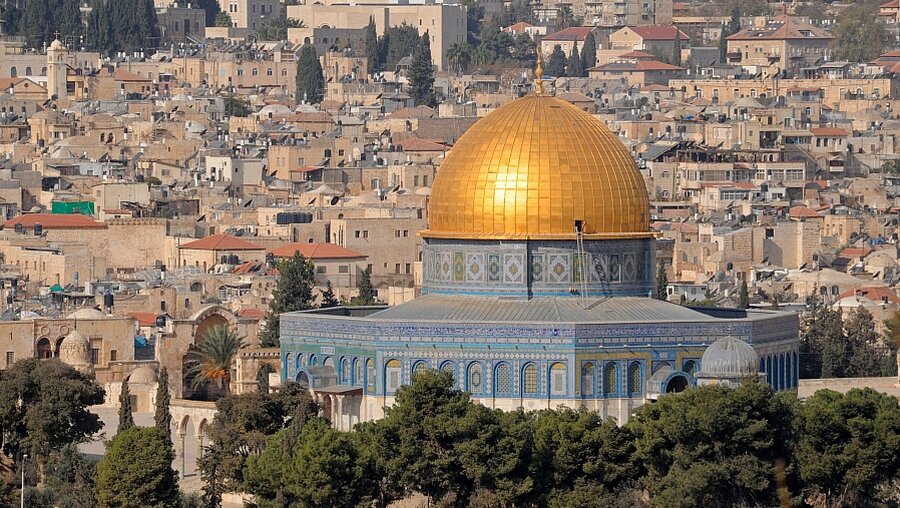 Der Felsendom in Jerusalem ist der älteste Sakralbau des Islams (dpa)