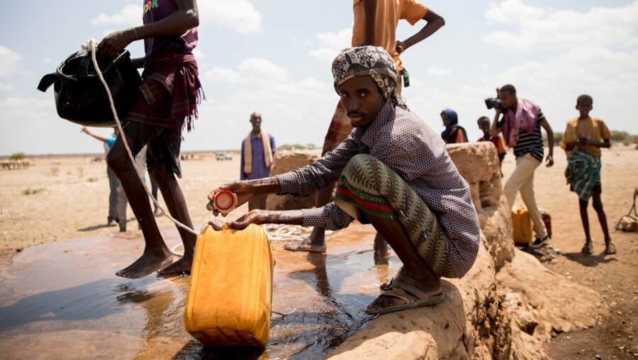 Flüchtlinge in Äthiopien / © Kay Nietfeld (dpa)