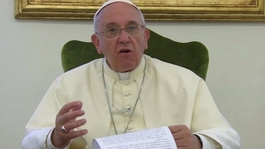 Botschaft an die Christen im Irak: Papst Franziskus (rv)