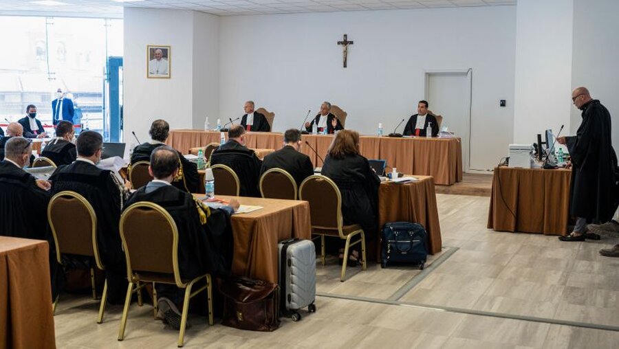 Gerichtsprozess zum vatikanischen Finanzskandal / © Vatican Media (KNA)
