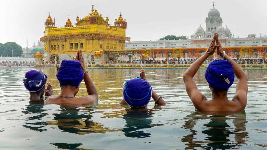 Goldener Tempel Amritsar in Indien / © Shiva Sharma/PTI (dpa)