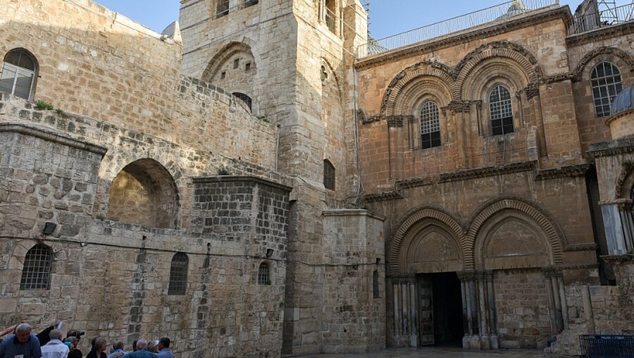 Grabeskirche in Jerusalem / ©  Elisabeth Schomaker (KNA)