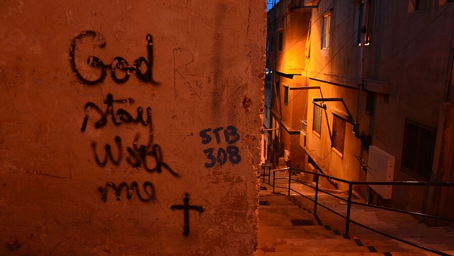 Grafitto: Gott, bleib bei mir (KiN)