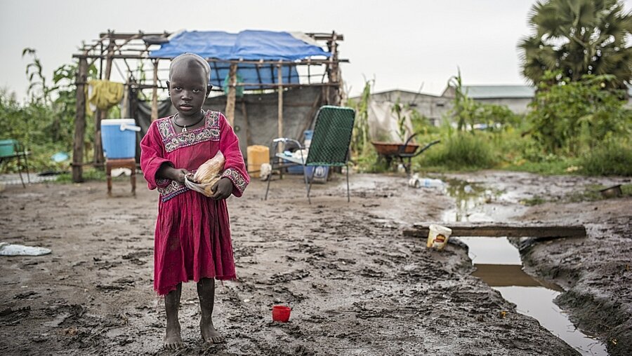 Hungersnot im Südsudan / © Daniel Maissan (epd)