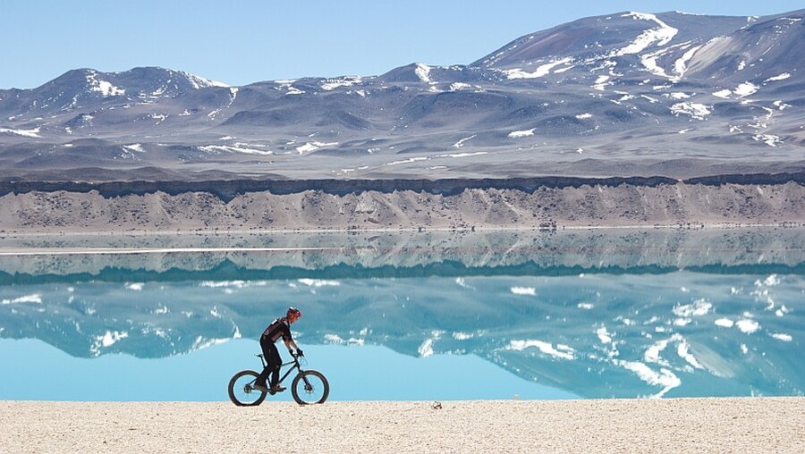Guido Kunze in der chilenischen Atacama-Wueste 2014 / © N.N. (epd)