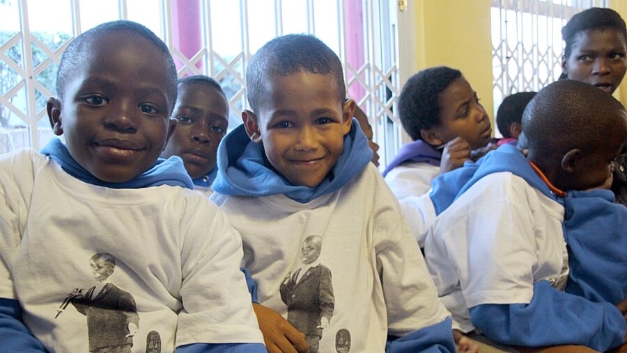 Heim für HIV-positive Waisen in Südafrika  / © Jürgen Bätz (dpa)