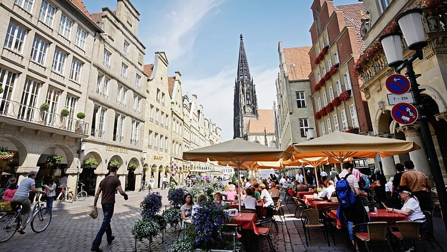 Innenstadt von Münster / © Rolf Vennenbernd (KNA)