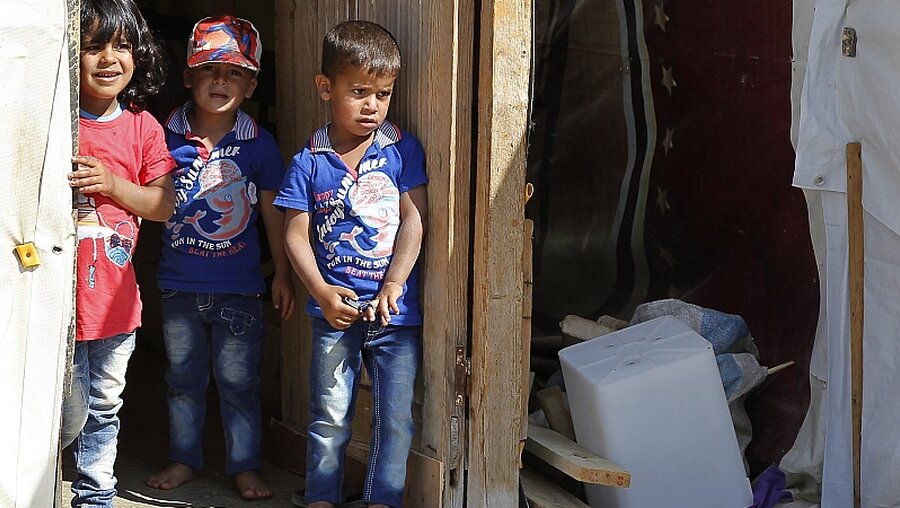 Kinder in Syrien / © Nabil Mounzer (dpa)