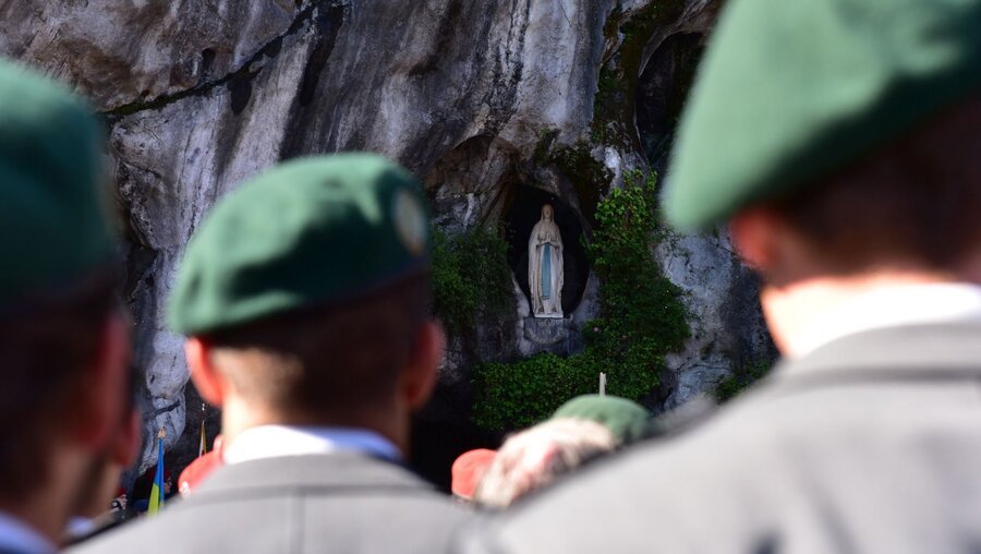 Soldatenwallfahrt in Lourdes / © Melanie Pies (KNA)