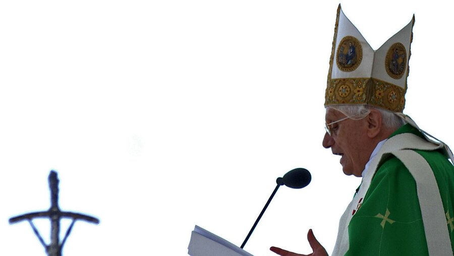 Ansprache von Papst Benedikt  (KNA)