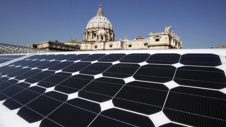  Solaranlage im Vatikan  / © Cristian Gennari/Romano Siciliani (KNA)